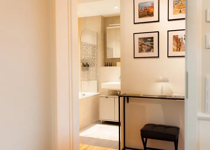 Design Elbblick Kueche Parken Wlan Appartement Dresde