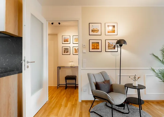 Appartement Design Elbblick Kueche Parken Wlan Dresde