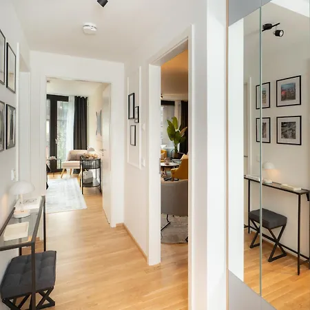 Apartment Design Elbblick Küche Parken Wlan Dresden